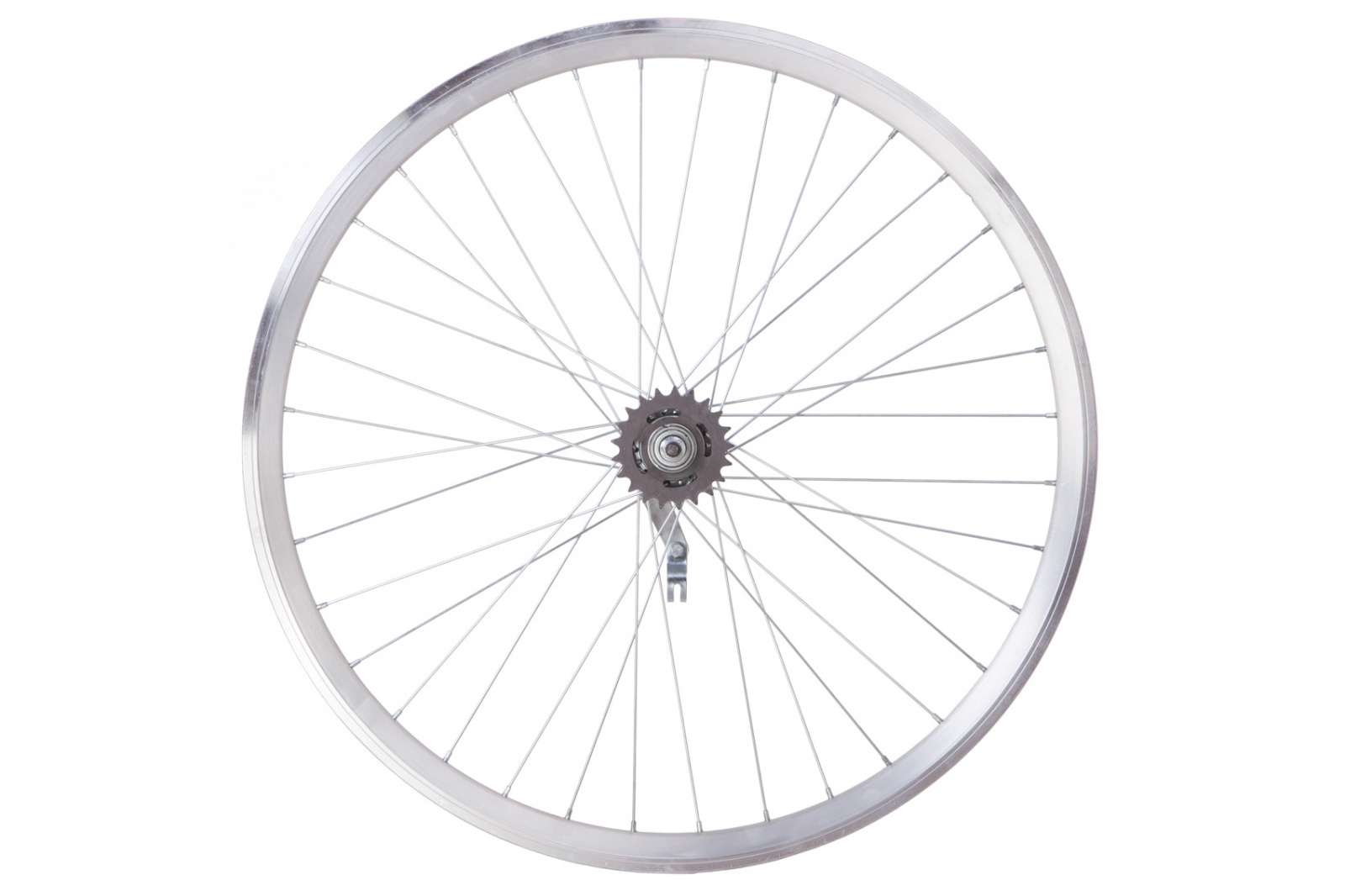 

Колесо задн. VLT 28" дорожн. обод двуст. AL 36H silver; Втулка ST VELOSTEEL (Чехия) тормозная на гайках CP