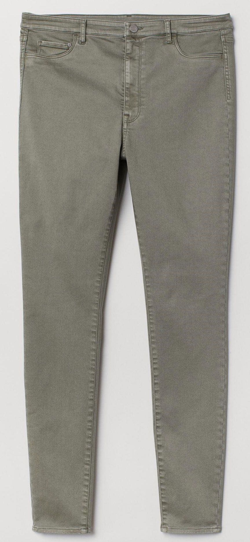 

Джинсы H&M XAZ164143DFLR 50 Бледно-зеленые