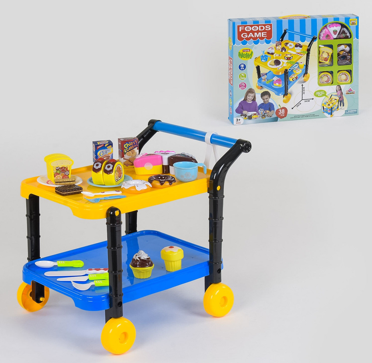 

Игровой набор "Сладости" 36778-90 (24) с сервировочным столиком