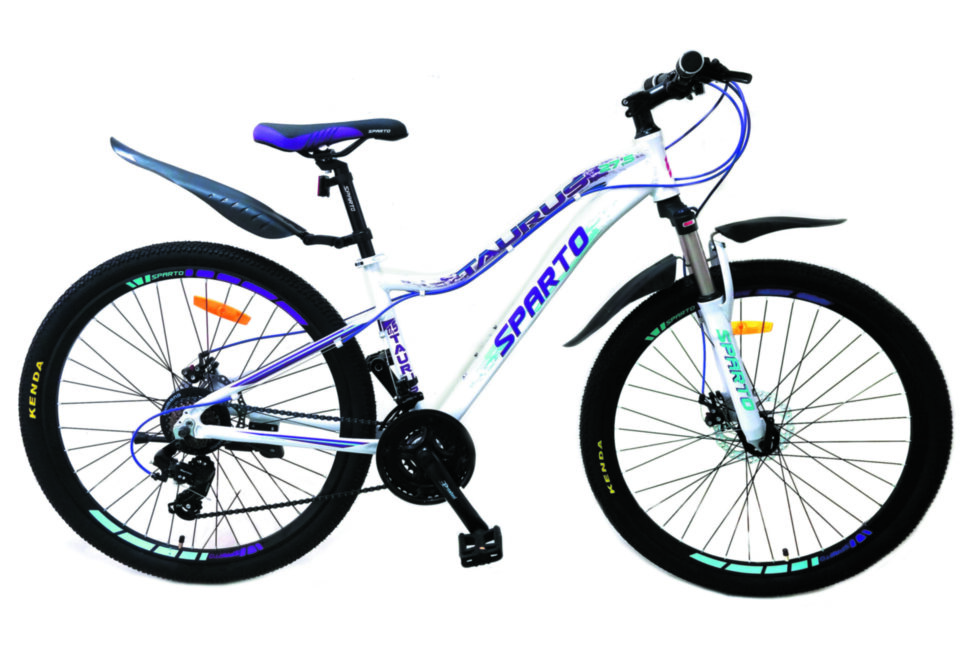

Велосипед 27,5'' Sparto Taurus бело-фиолетовый