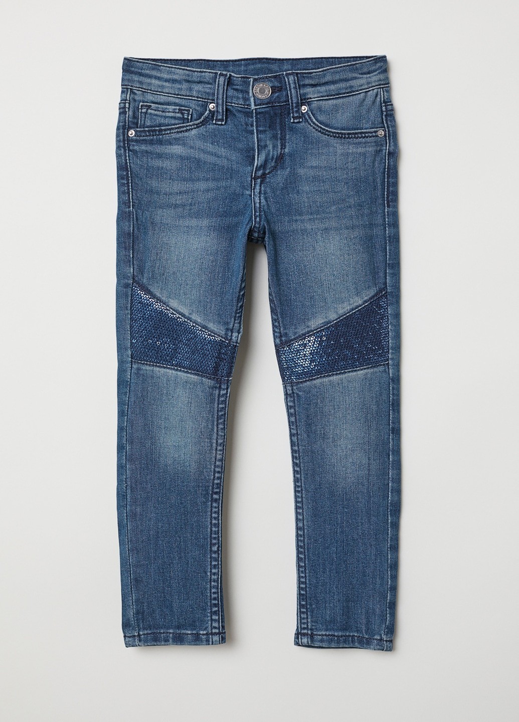 

Джинсы H&M Skinny Fit Biker 98 темно-синие 6-0035