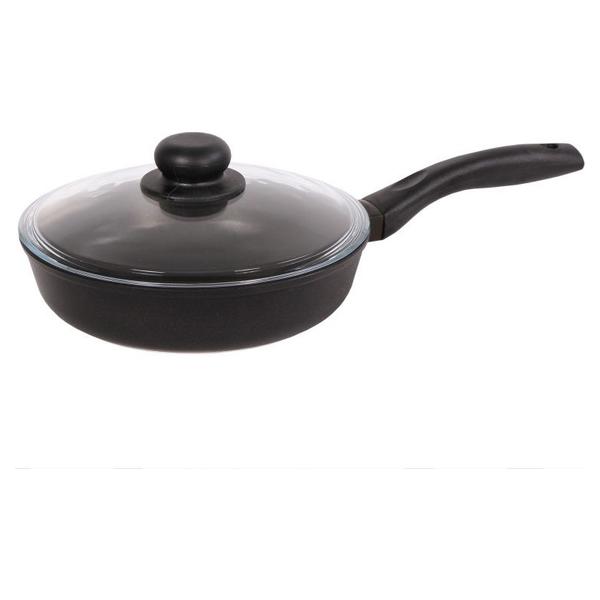 

Сковорода антипригарная Biol 240 х 134 мм "классик" с крышкой