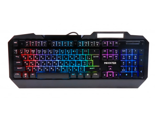 

Клавиатура Maxxter KBG-201-UL USB Black (166812)