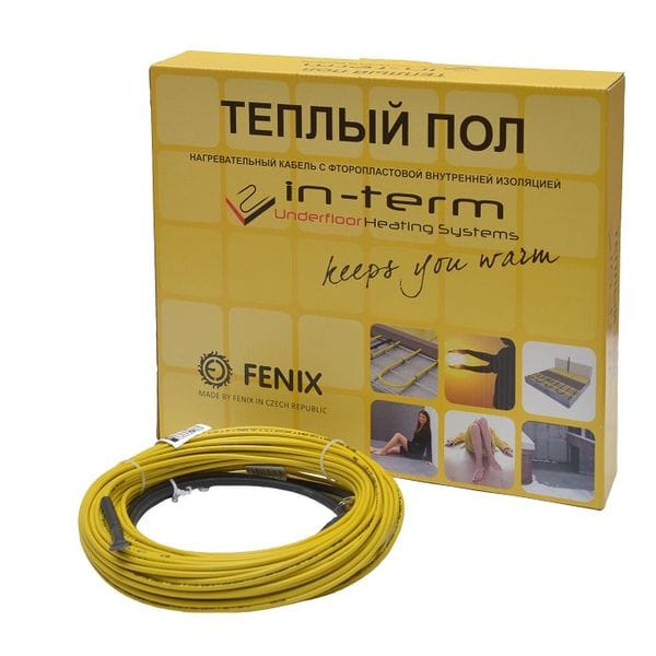 

Нагревательный кабель In-Therm 44 м / 4.4 м² - 5.3 м² / 870 Вт