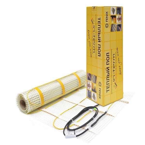 

Нагревательный мат In-Therm 1.6 м / 0.8 м² / 170 Вт