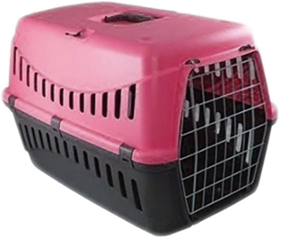 Акція на Контейнер-переноска для собак и кошек MP Bergamo Gipsy 58х38х38 см до 12 кг Pink (8058093271090) від Rozetka UA