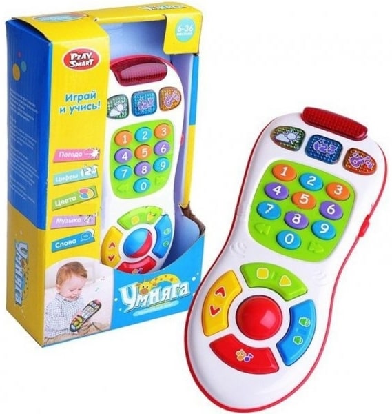 

Музыкальная игрушка пульт Play Smart Умняга Белый (7390)