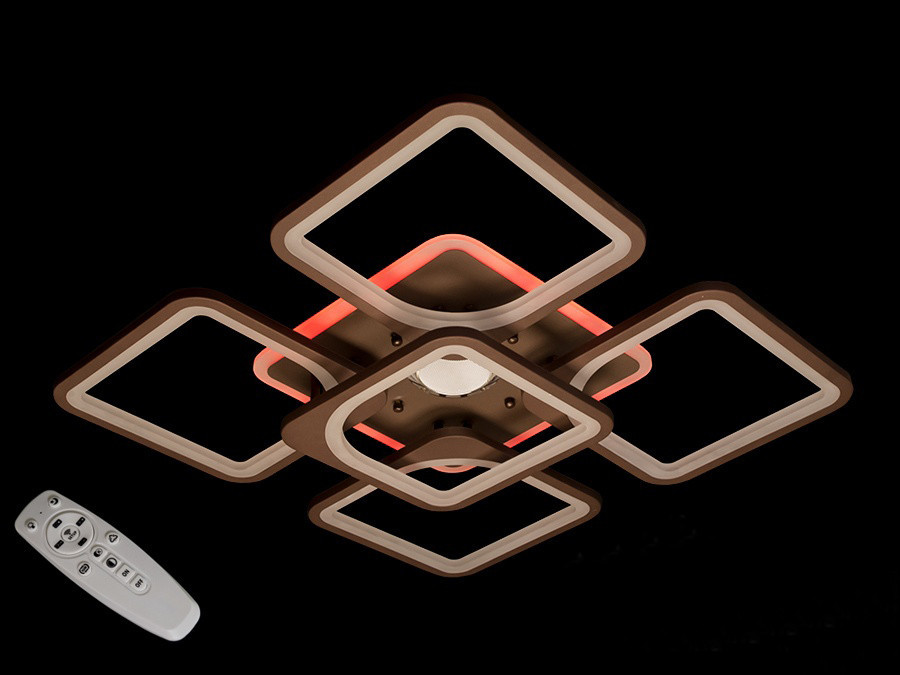 

Светодиодная люстра 8060/4+1CF MP3