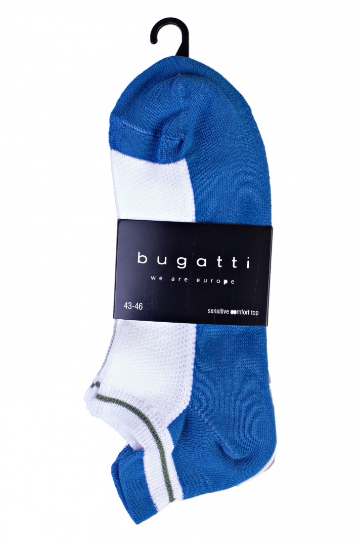 

Комплект носков Bugatti - голубых 6871/456, Комплект носков Bugatti 39-42 голубых 6871/456