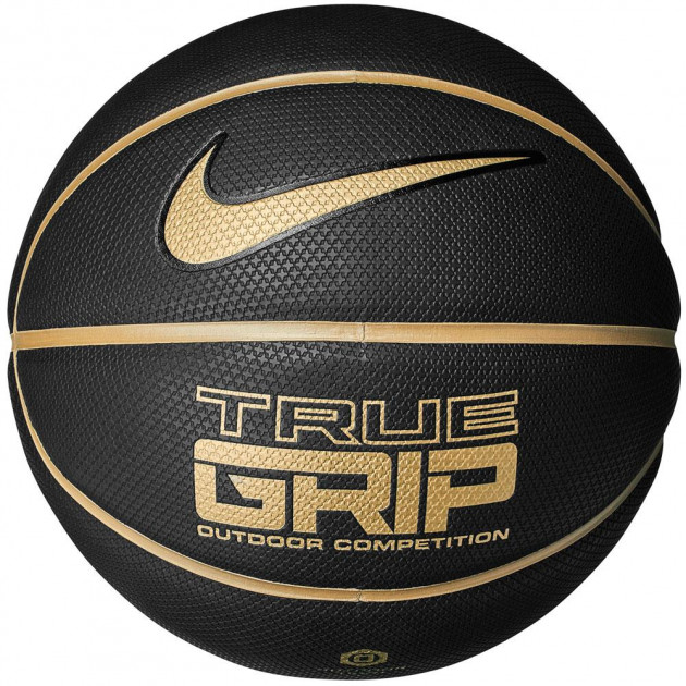 

Мяч баскетбольный Nike True Grip OT 8P Black/Metallic Gold Size 7 (N.100.0525.075.07)