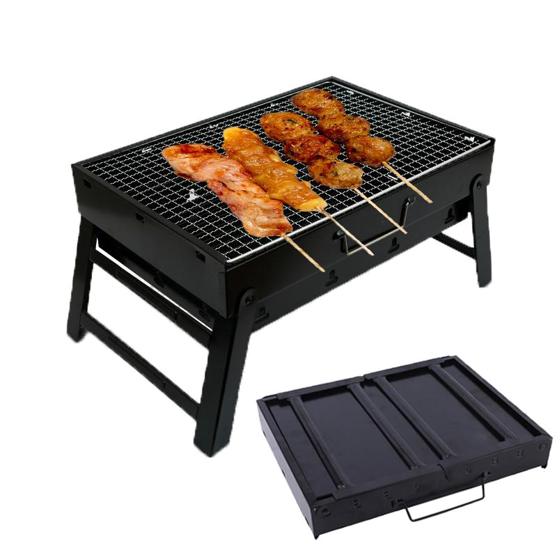 

Складной барбекю гриль портативный гриль BBQ Grill Portable (A183) Черный