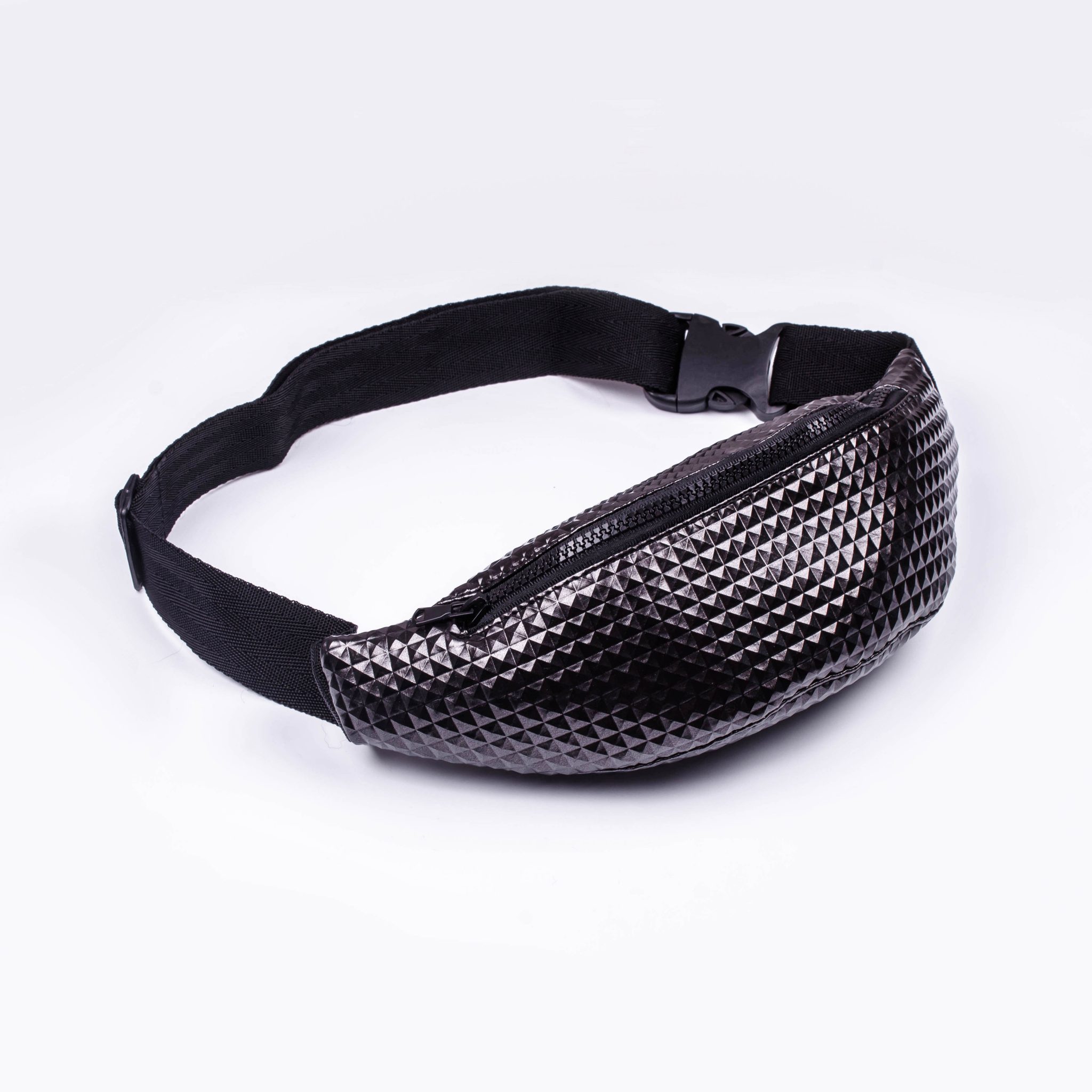 

Сумка на пояс Фабрика подарков Поясная сумка (бананка) - BLACK-BLACK
