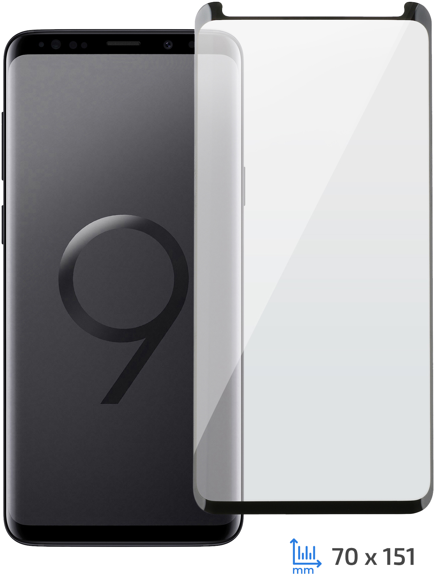 

Защитное стекло 2E для Samsung Galaxy S9+ Black (2E-TGSG-GS9P3D)
