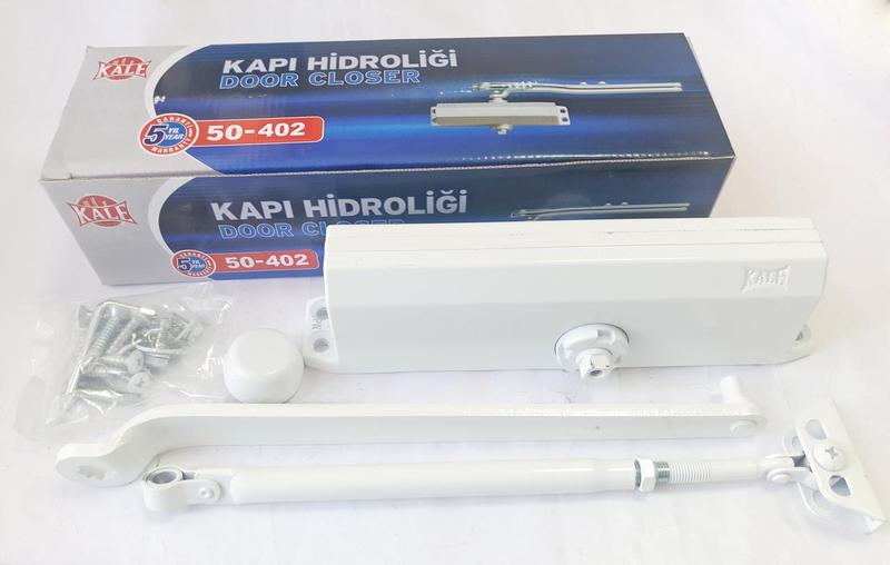 

Дверной доводчик Kale Kilit KD002/50-402 с рычажной тягой белый