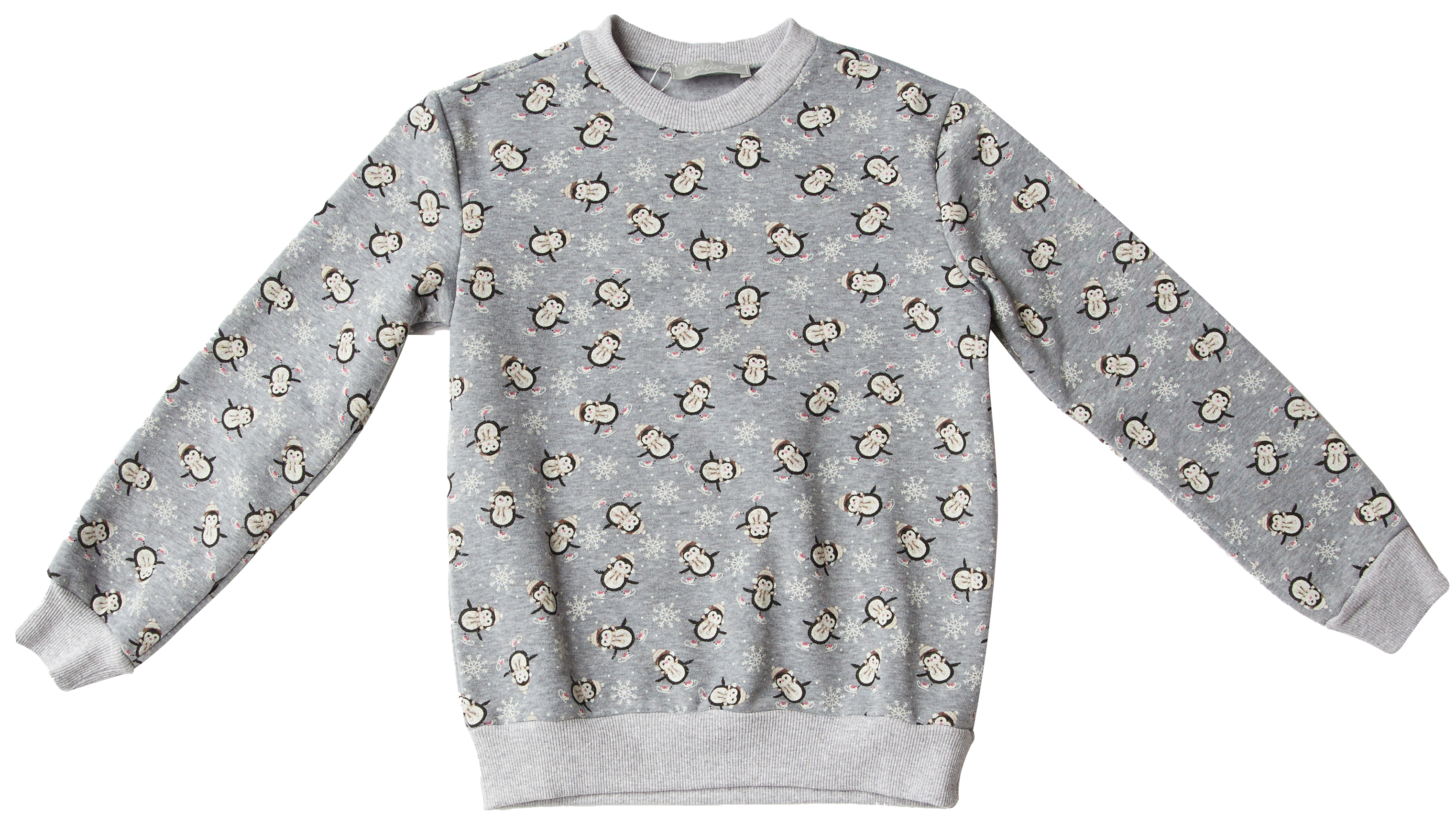 

Свитшот KidsCouture 172051510 NY 110 см Серый