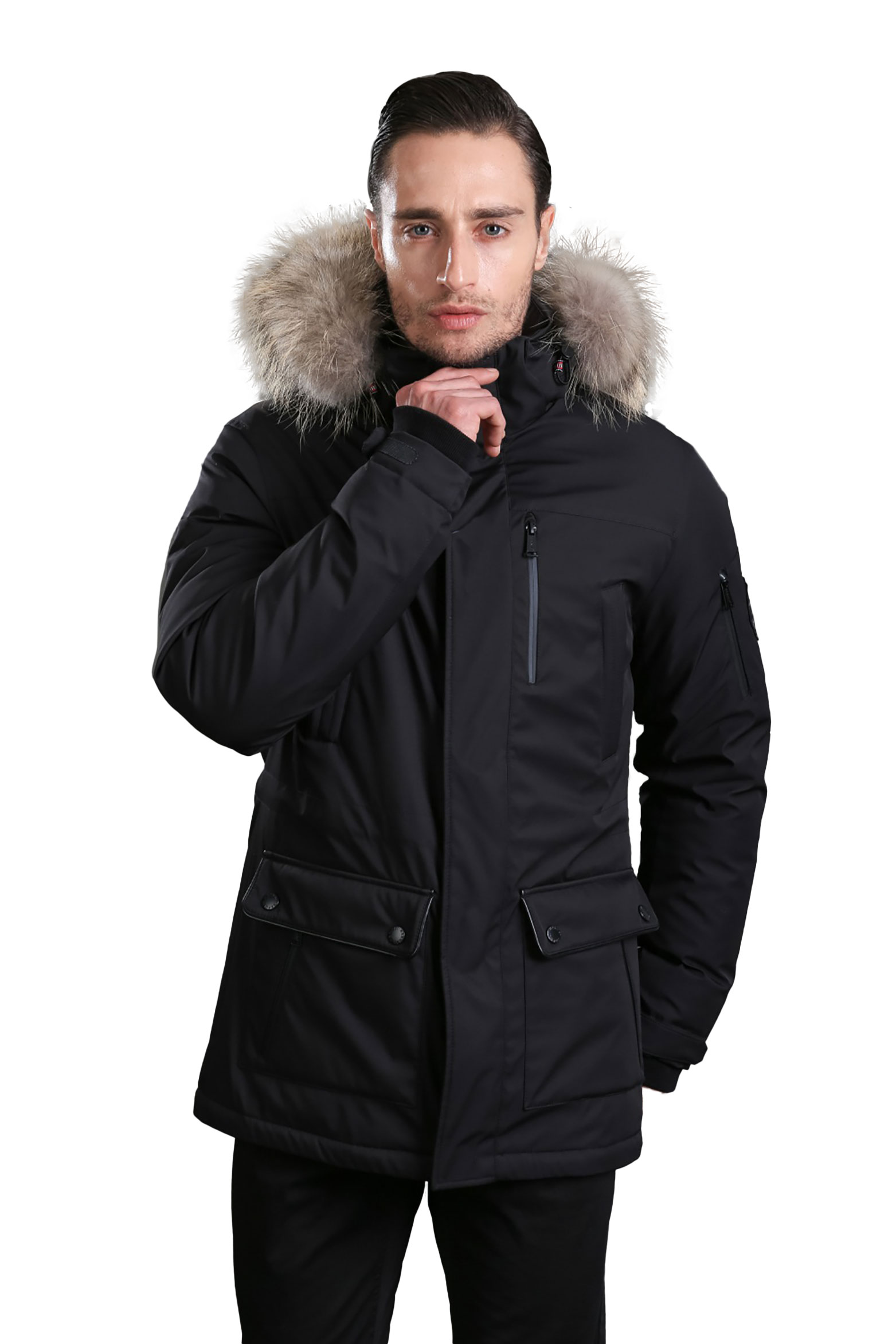 

Зимняя куртка Hermzi HP-180 50 Черный