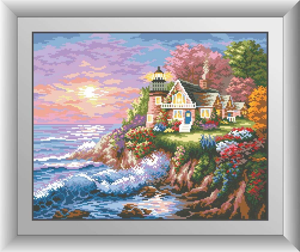 

Набор алмазной живописи Dream Art Маяк на побережье