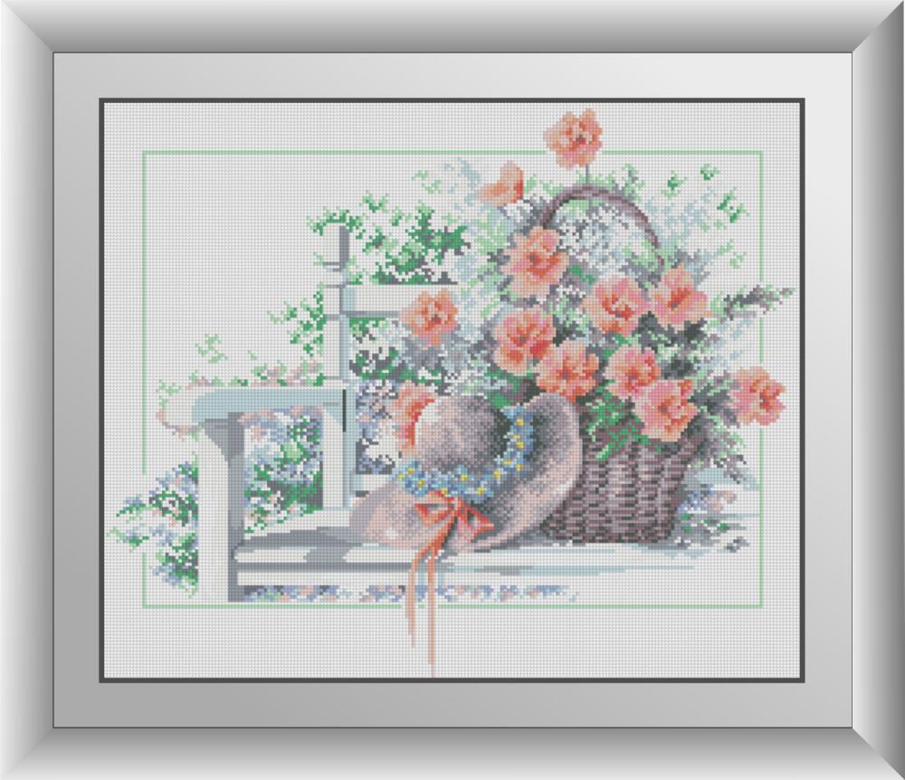 

Набор алмазной живописи Dream Art Корзина с маками