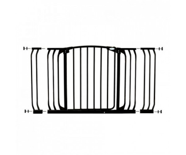 

Дверной барьер Swing closed security gate 97-135 см черный F790B