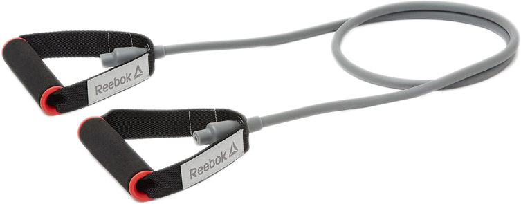 

Эспандер Reebok Resistance Tube - Light 120 см Grey (RATB-11030GR)