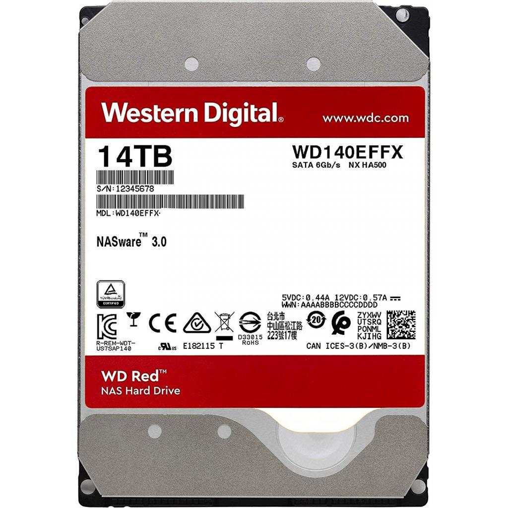 

Жорсткий диск 3.5" 14TB Western Digital (WD140EFFX)