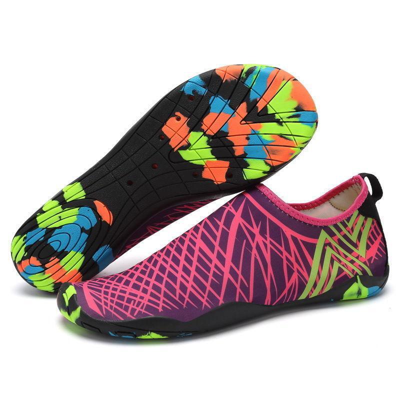 

Обувь для пляжа и кораллов Diving shoes розовые полоски 40 as340rs exp