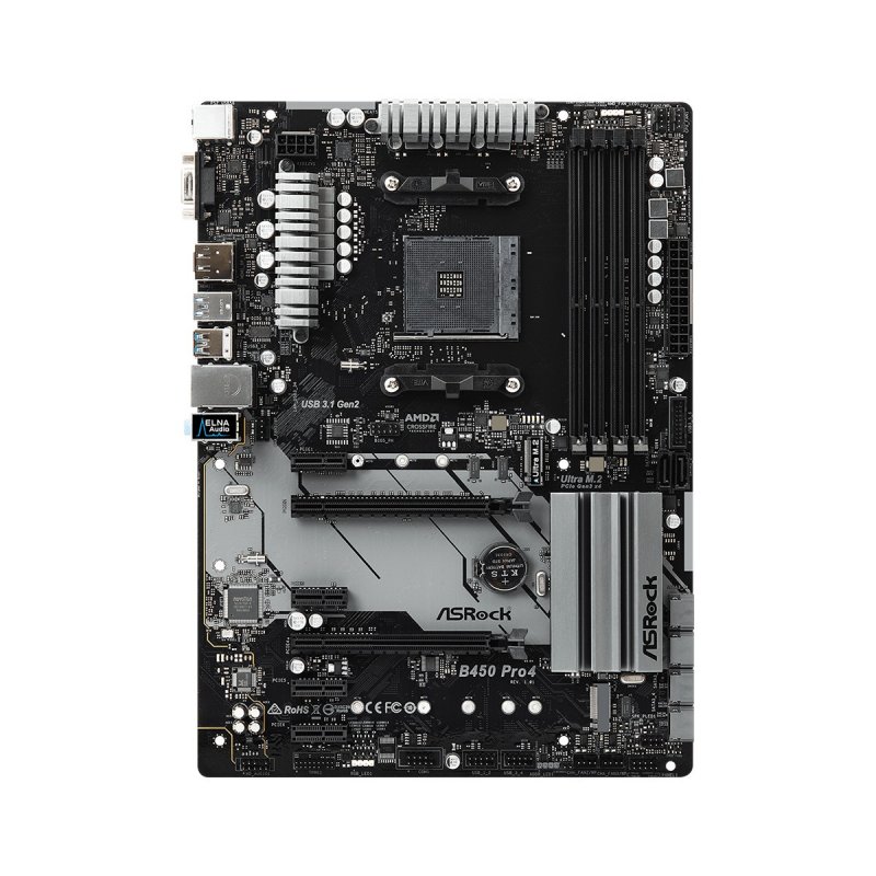 

Материнская плата ASRock B450 Pro4 (B450 Pro4)