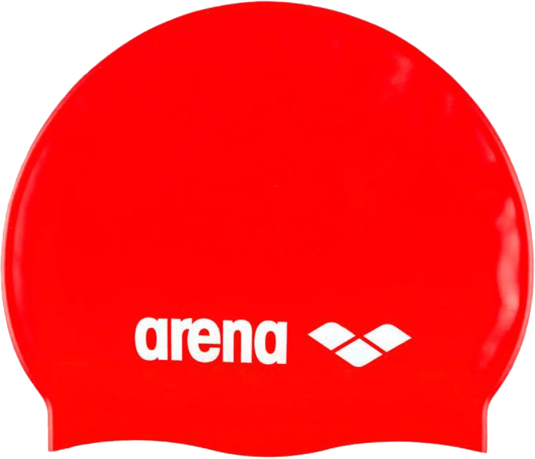 Акція на Шапочка для плавания Arena Classic Silicone Jr 91670-044 Red-white (3468335686066) від Rozetka UA