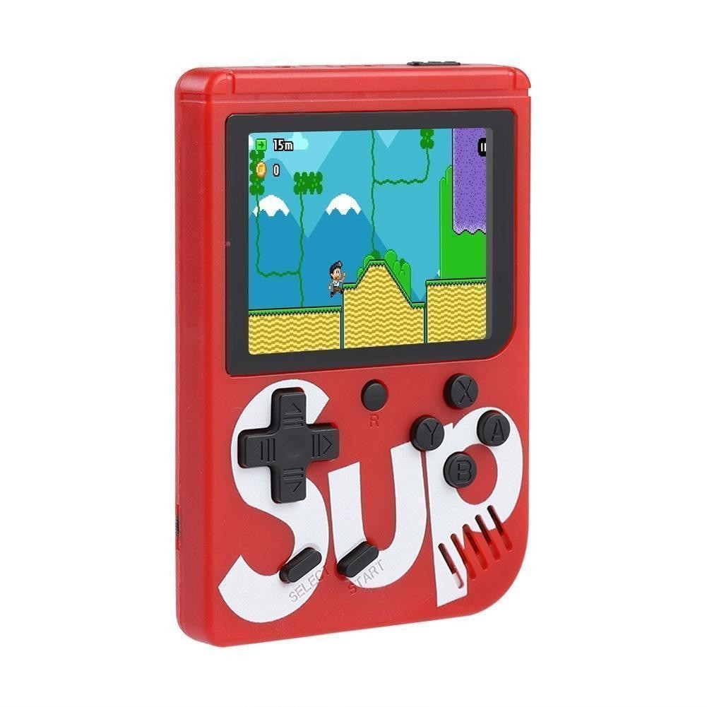 

Портативная ретро консоль Retro Gamebox Sup 400 in 1 денди приставка игровая 8 бит Красная (Game Box 400in1) (1007636-Red-1)
