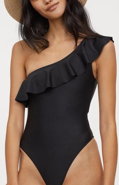 

Купальник слитный H&M 7436040 44 Черный