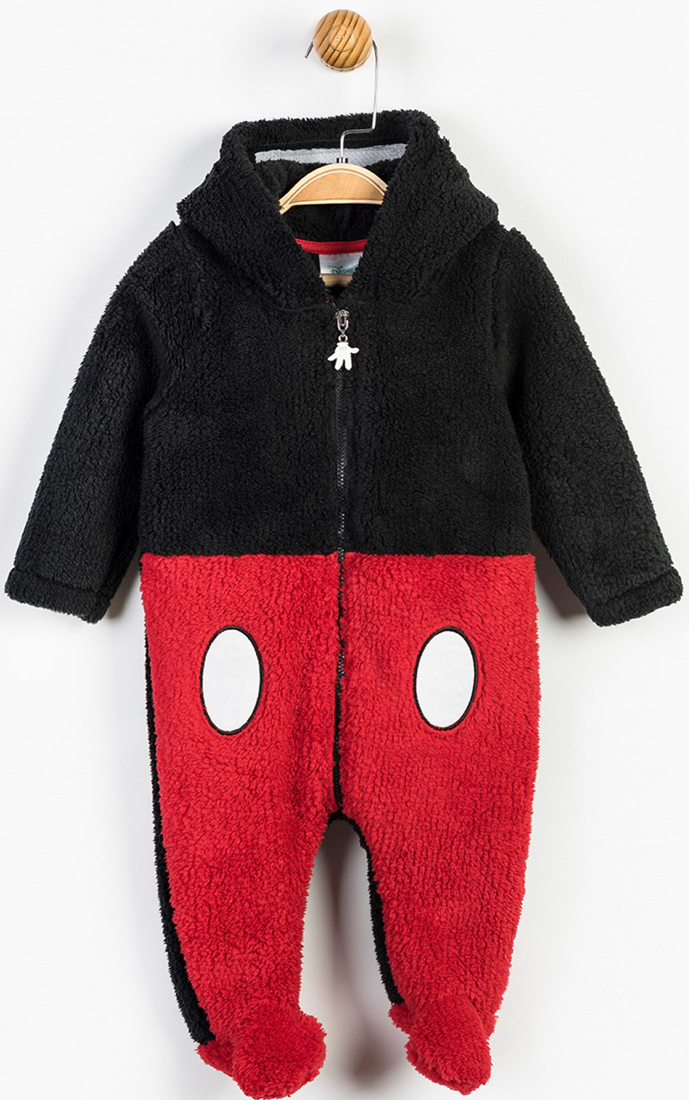 

Теплый человечек Disney Mickey Mouse MC13809 68-74 см Черный с красным