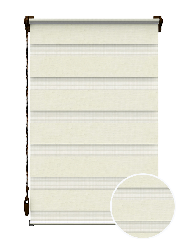 

Ролета тканевая Зебра G04 0,50м х 1,30м Молочный / Махонь ( 644032556639 )