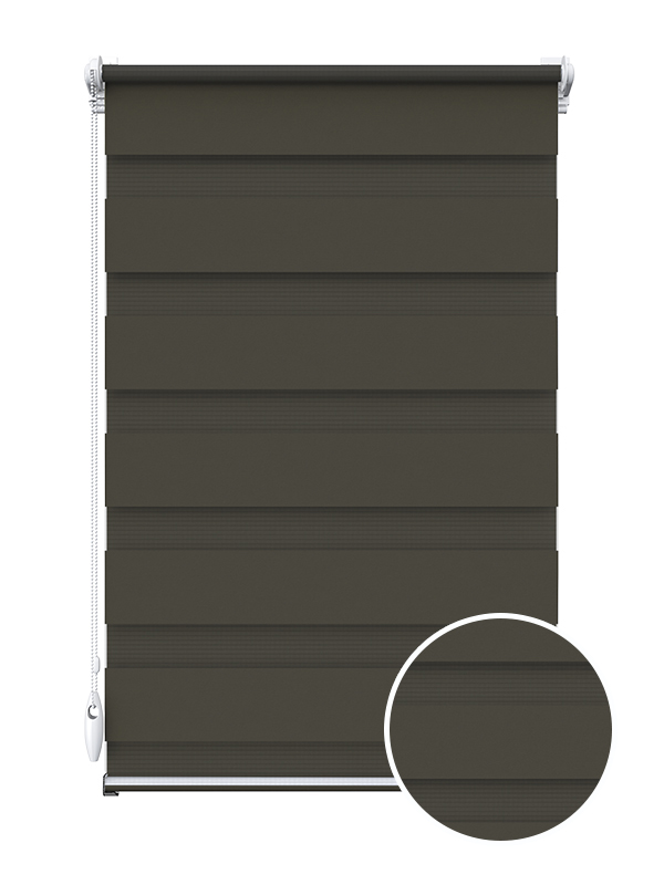 

Ролета тканевая Зебра F07 1,10м х 1,70м Шоколадный / Белый ( 566236616563 )