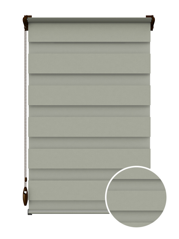 

Ролета тканевая Зебра F08 1,40м х 1,80м Серый / Махонь ( 644038655218 )