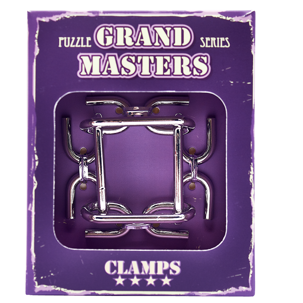 

Металлическая головоломка Eureka 3D Puzzle CLAMPS violet"