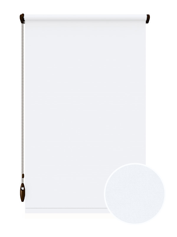 

Ролета тканевая Эконом T01 0,80м х 1,85м Белый / Махонь ( 48149727005 )