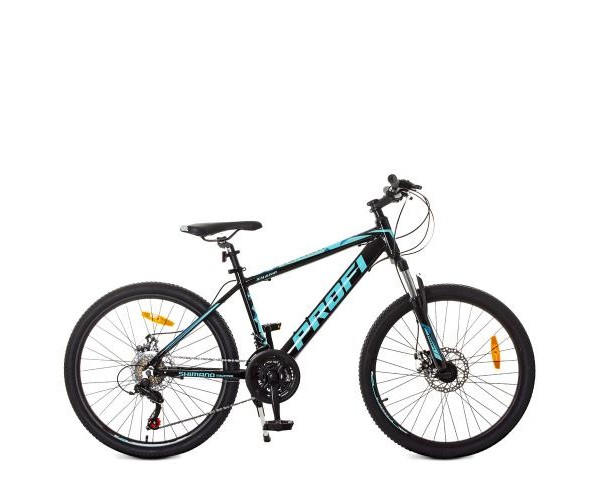 

Спортивный велосипед Profi G24 SHARP 24", Черно-бирюзовый
