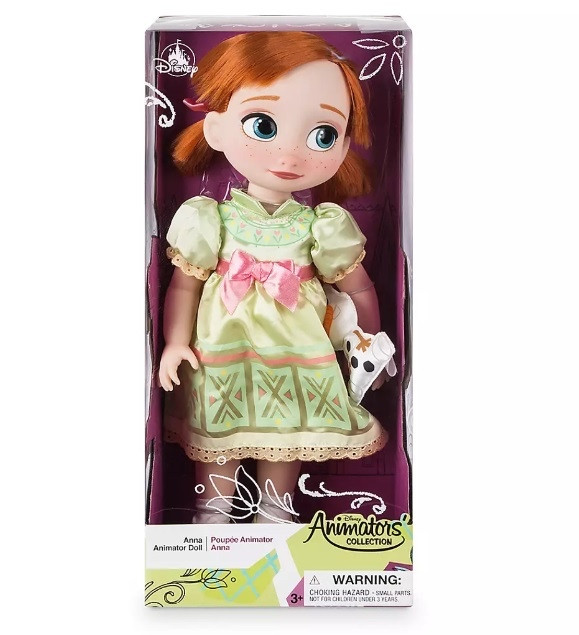 

Кукла Disney аниматор Анна из м/ф Холодное сердце Animators' Collection Anna Frozen 460020240808