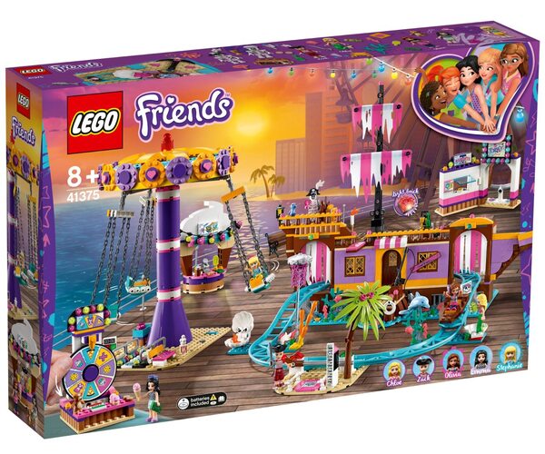 

Конструктор LEGO Friends Парк развлечений на набережной (41375)