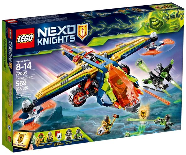 

Конструктор LEGO Nexo Knights Лук-Х Аарона (72005)