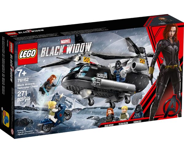 

Конструктор LEGO Super Heroes Погоня за вертолетом Черной Вдовы (76162)