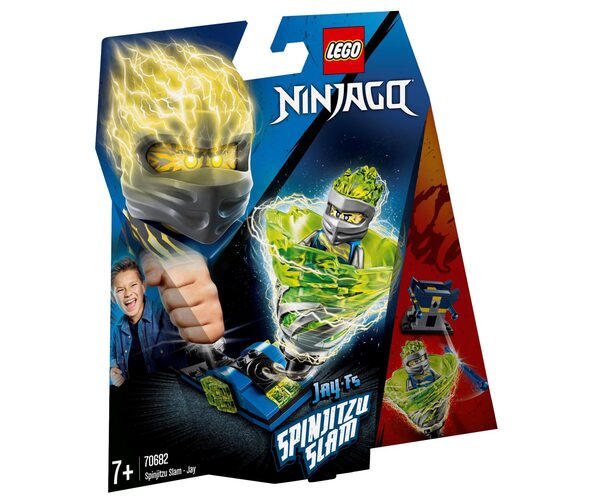 

Конструктор LEGO NINJAGO Бой мастеров кружитцу - Джей (70682)