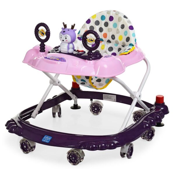 

Ходунки/Прыгунки Детские ходунки Bambi M 3168 Розово-фиолетовые (MAS40278)