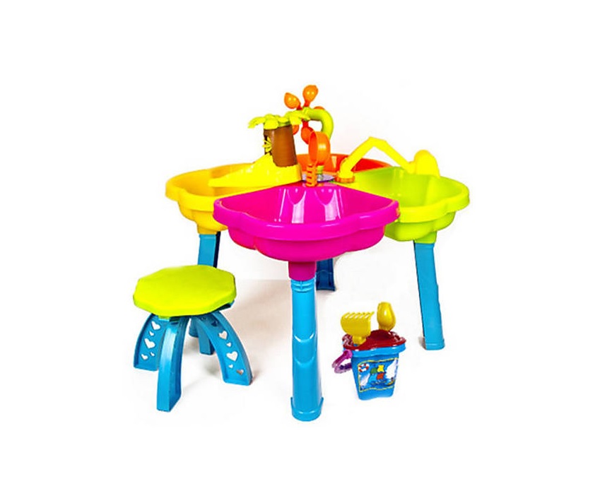 

Столик песочный с лодочкой, стульчиком и пасками Kinderway (01-122)
