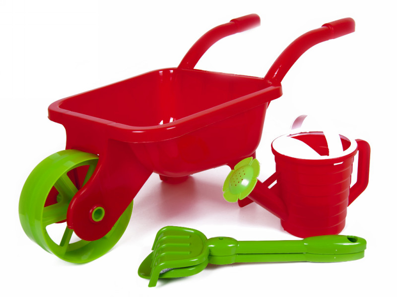 

Тачка садовая с лейкой, лопатой и граблями Kinderway 01-124