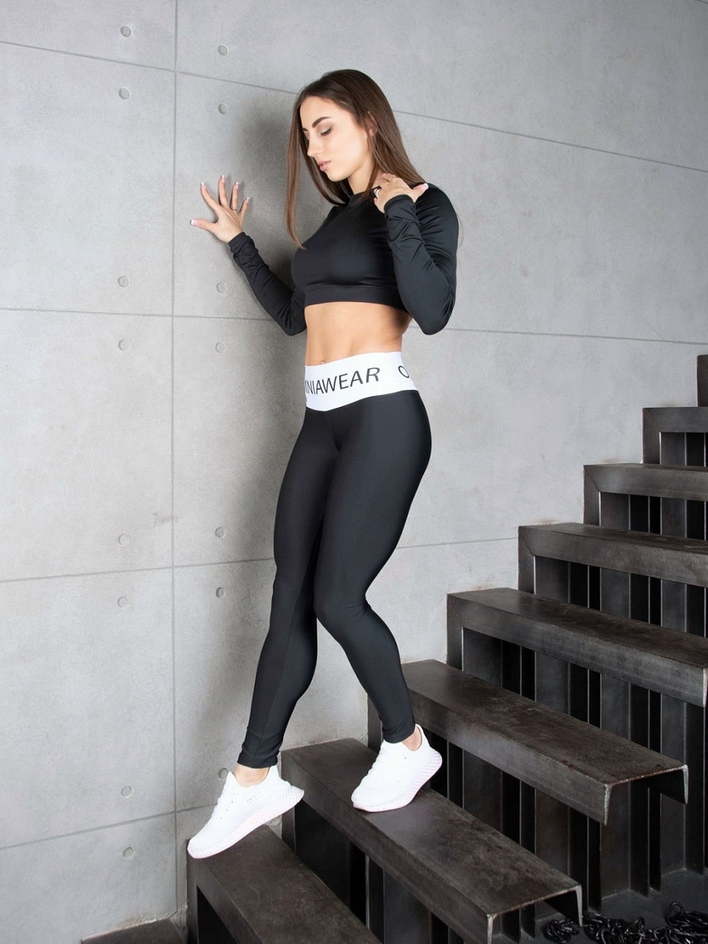 

Женский спортивный комплект Omnia Omnia Wear M Черный 000096826