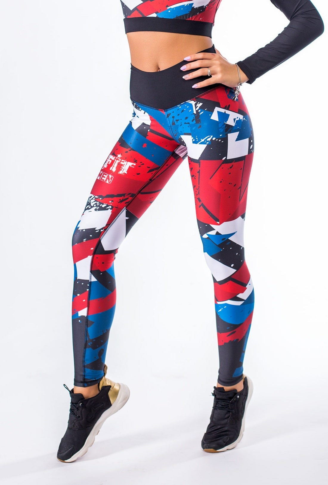 

Женские спортивные лосины England GoFit Women XS Разноцветный 000096702