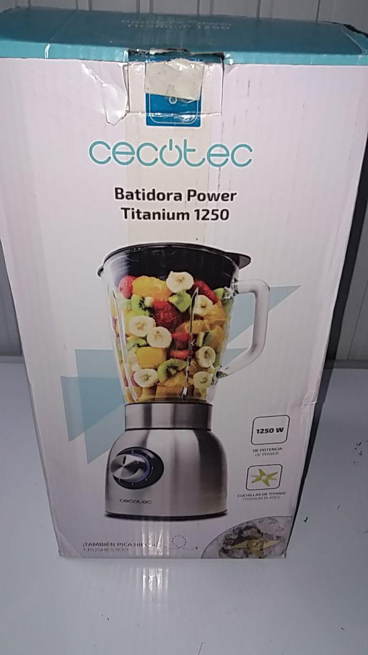 Cecotec Batidora power titanium 1250 Refurbished