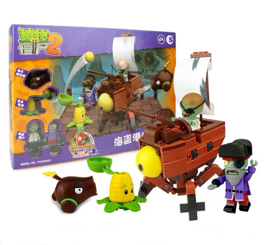 

Игровой набор Plants vs Zombies конструктор 170 + детали NP202 (Растения против зомби)