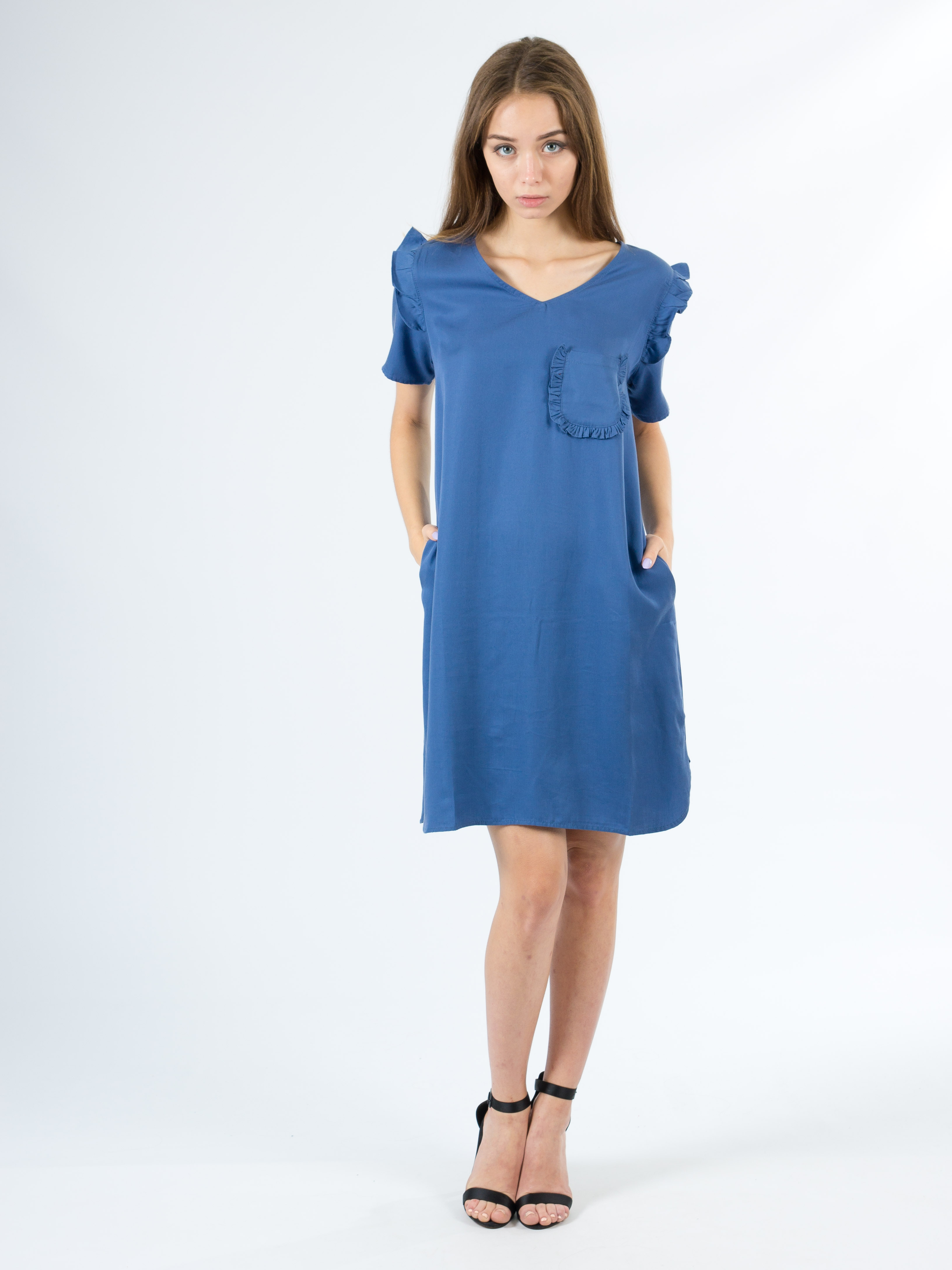 

Легкое платье BEBE PLUS 21663  Синий, Легкое платье BEBE PLUS 21663 M Синий
